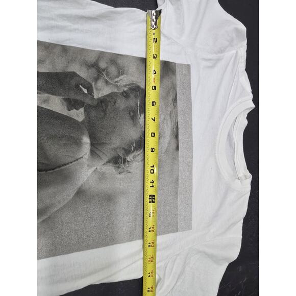 Taylor Swift Shirt Adult Small White Folklore I Knew You Lyrics Graphic Print - Picture 5 of 6